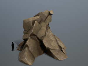 Desert rocks Modello 3D