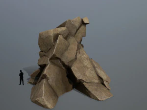 Desert rocks 3D Model