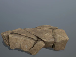Desert rocks 3D Model