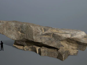 Desert rock set 3D Model