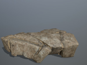 Desert rock set Modèle 3D