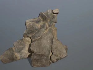 Desert rock set 3D Model