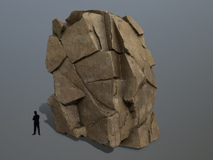 Desert rocks 3D Model