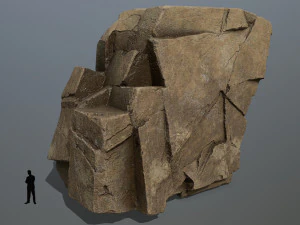 Desert rocks 3D Model
