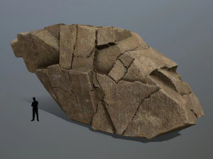 Desert rocks 3D Model