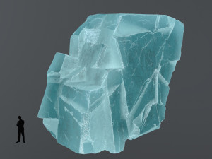 Ice rocks 3D Модель