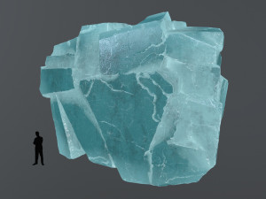 Ice rocks 3D Модель