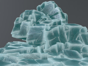 Ice rocks Modelo 3D