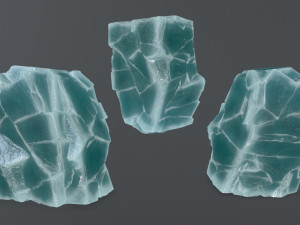 Ice rocks Modelo 3D