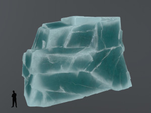 Ice rocks Modelo 3D
