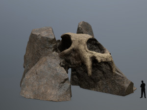 Skull gate 3D Model