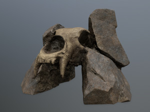 Skull gate 3D Model