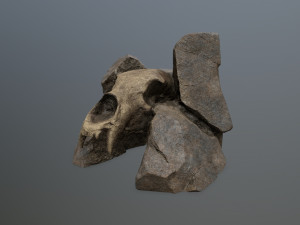 Skull gate 3D Model