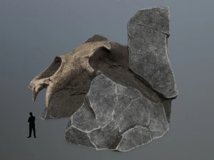 スカルゲート 3Dモデル