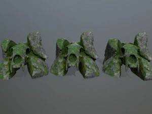 Skull gate 3D Model