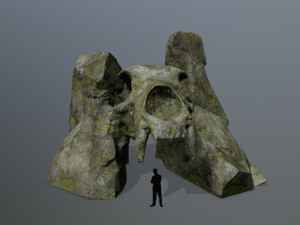 Skull gate 3D Модель