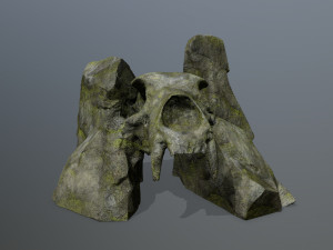 Skull gate Modelo 3D