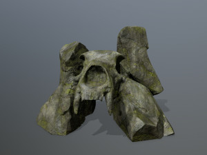 Skull gate Modelo 3D