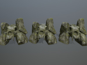 Skull gate Modelo 3D