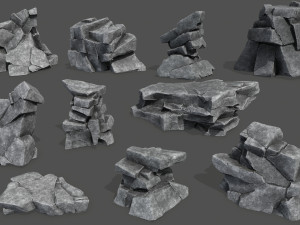 Rocks 3D Model