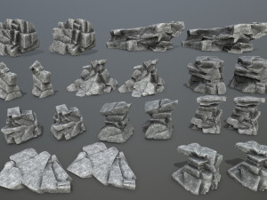 Rocks 3D 模型