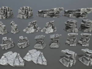 rocas Modelo 3D