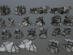 Rocks 3D 模型
