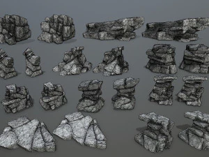 rocas Modelo 3D