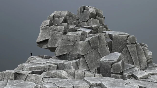 Rocks 3D Model .c4d .max .obj .3ds .fbx .stl .blend