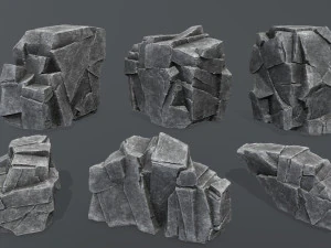 Rocks 3D Model