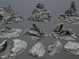 Rocks Model 3D