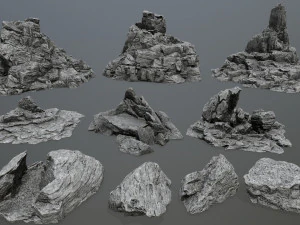 Rocce Modello 3D