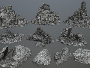 Rocks 3D Model