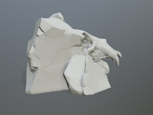 Skull gate 3D Print Model