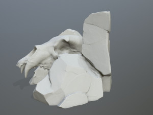Skull gate 3D Print Model