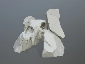 Totenkopftor 3D Druckmodell