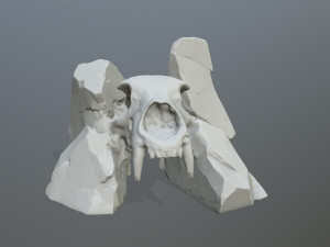 Skull gate 3D Print Model