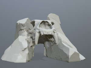 Skull gate 3D Print Model