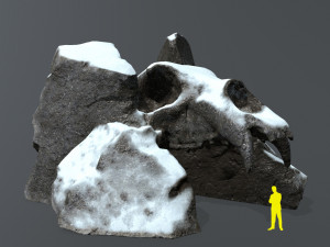 Skull gate 3D 모델