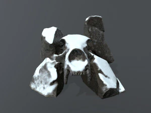 Skull gate 3D Model