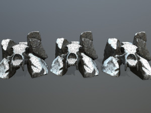 Skull gate 3D 모델