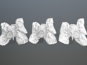 Skull gate 3D 모델