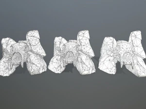 Skull gate 3D Model