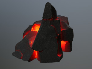 Lava skull gate 3D 모델