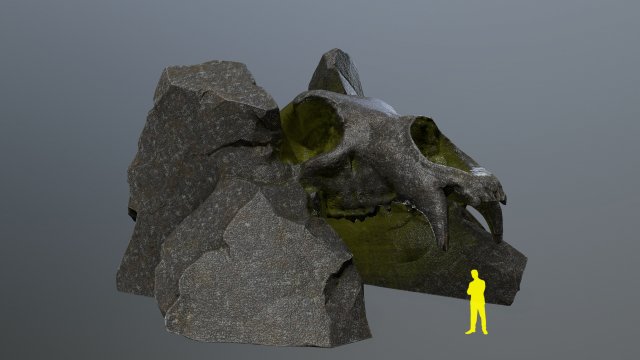 Skullgate 3D Model .c4d .max .obj .3ds .fbx .stl .blend