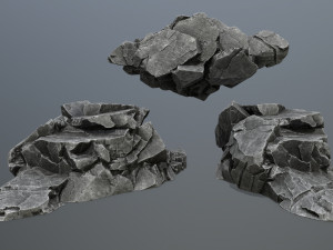 Rocks 3Dモデル