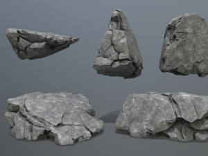 Rocks 3Dモデル