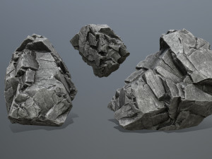 Rocks 3Dモデル