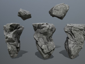 Rocks 3Dモデル