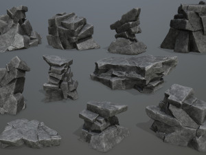 Rocks 3D Model